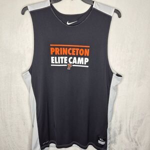 Nike Dri Fit Princeton Tigers Elite Camp Reversible Basketball Jersey Size XL